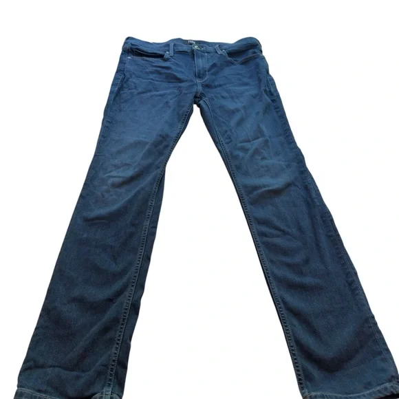 Paige Lennox Slim Fit Men’s Jeans Size 33 Dark Wash Premium Stretch Denim in EUC - Picture 8 of 15